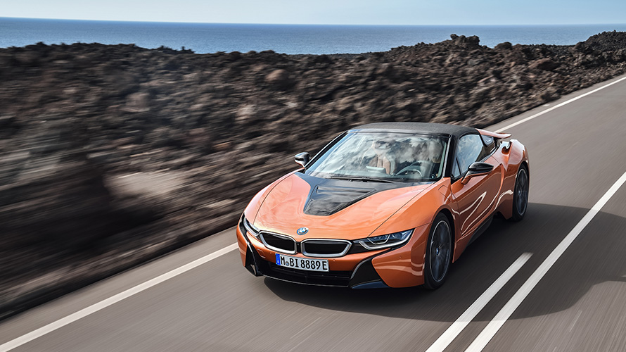3. Best Hybrid Super Car: บีเอ็มดับเบิลยู i8 Roadster 3. Best Hybrid Super Car: บีเอ็มดับเบิลยู i8 Roadster